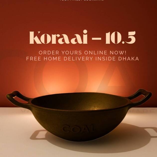 The coal karaai 10.5 (cast iron cookware)