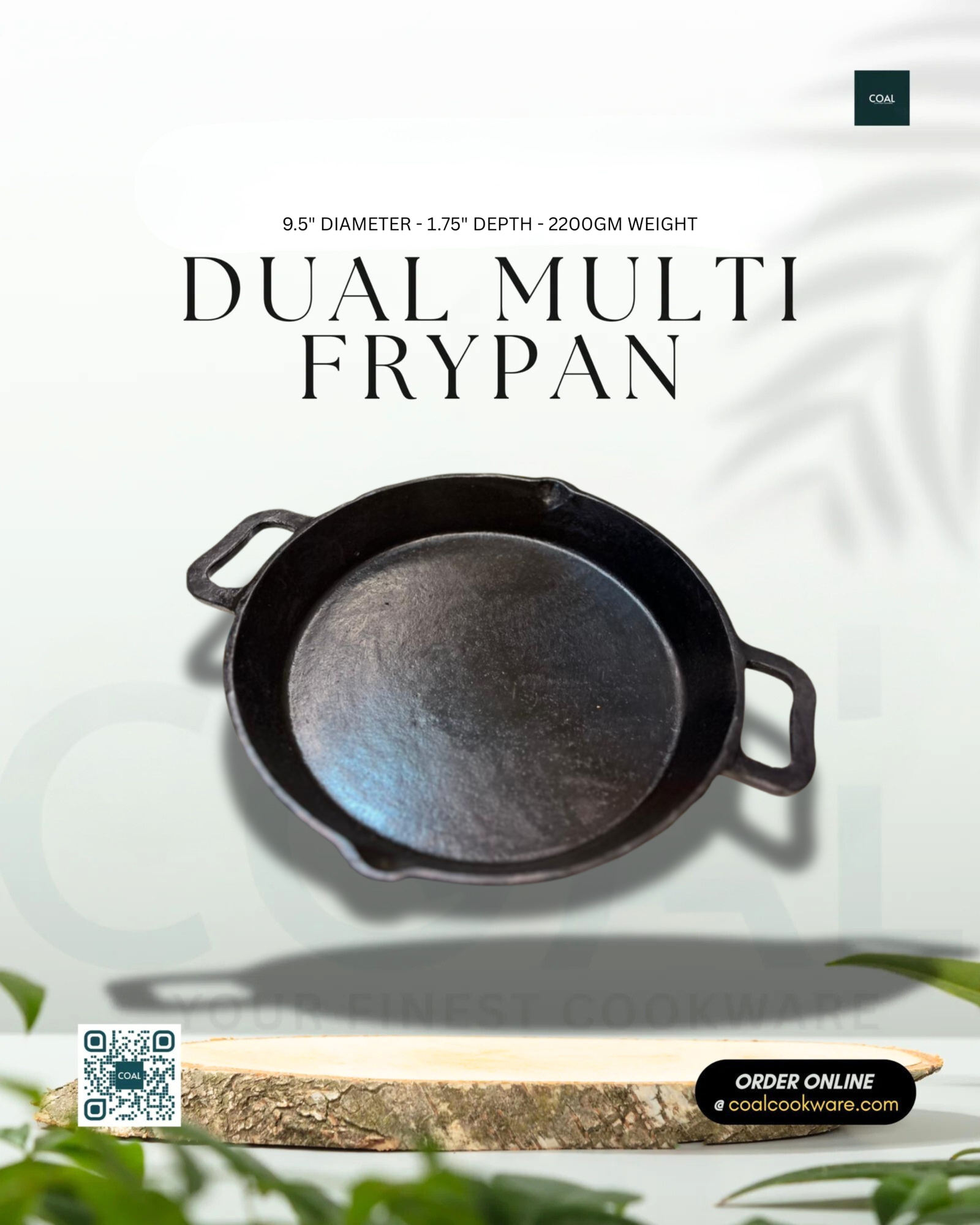 9.5 DIAMETER - 1.75 DEPTH - 2200GM WEIGHT