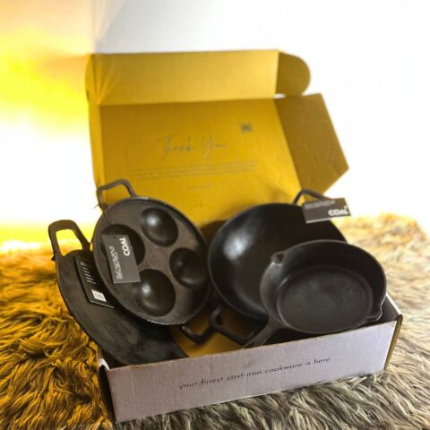 Find #1 Authentic Cast-Iron Skillets, Frypans, Koraai in Dhaka, Bangladesh | Order Online - COAL Cookware 4 2